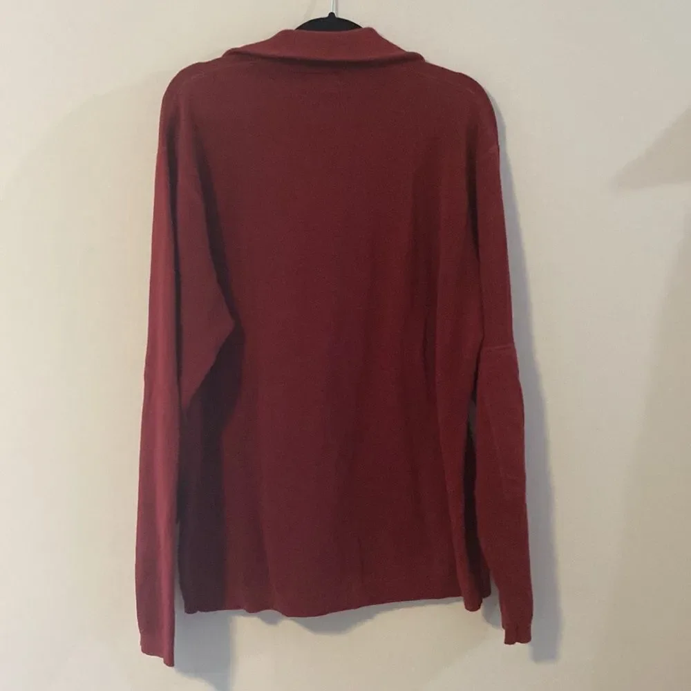 Nautica, Red Pull-Over, Size XL, 100% Cotton, EUC - Picture 5 of 5